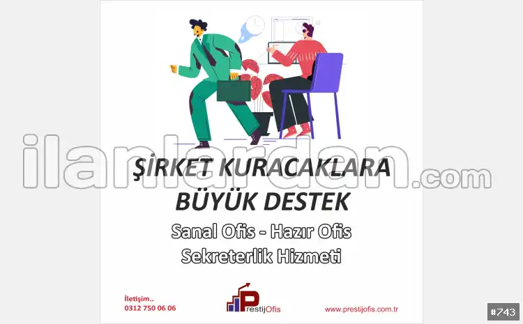 Hazır ofis Sanal ofis eofis paylaşımlı ofis ANKARA / ÇANKAYA / BÜYÜKESAT