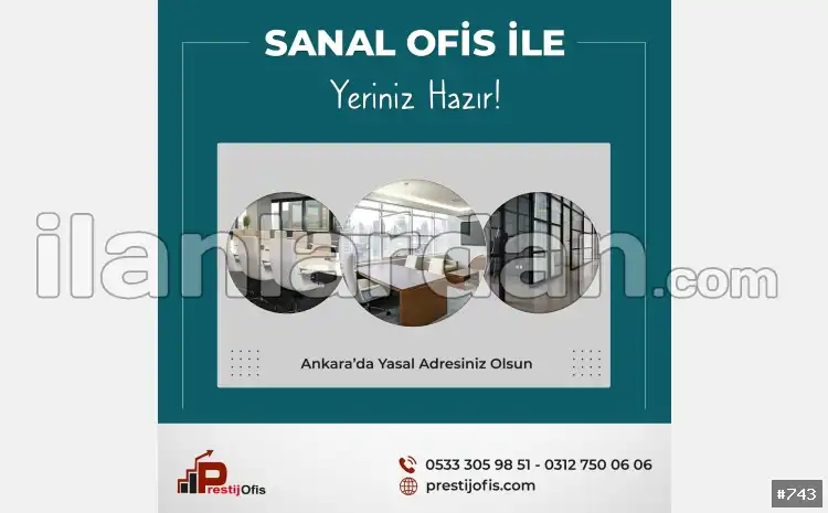 Hazır ofis Sanal ofis eofis paylaşımlı ofis ANKARA / ÇANKAYA / BÜYÜKESAT