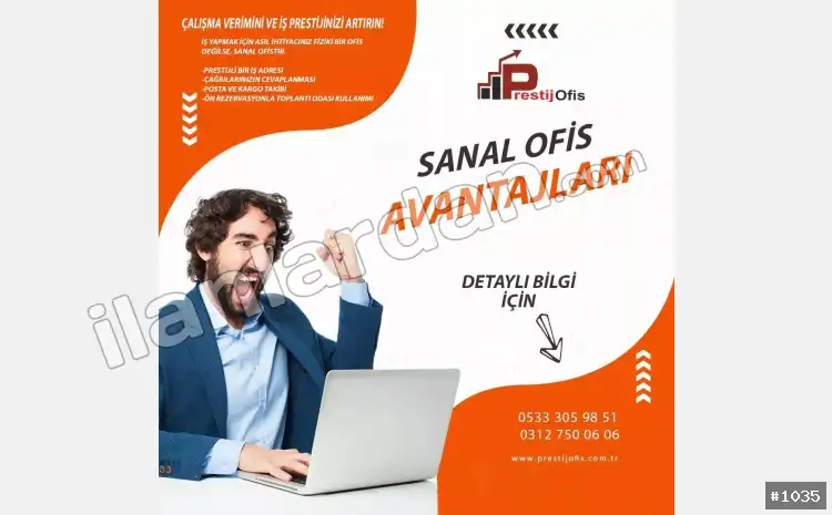 Hazır ofis Sanal ofis eofis paylaşımlı ofis ANKARA / ÇANKAYA / BÜYÜKESAT