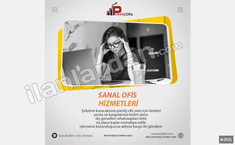 Hazır ofis Sanal ofis eofis paylaşımlı ofis ANKARA / ÇANKAYA / BÜYÜKESAT