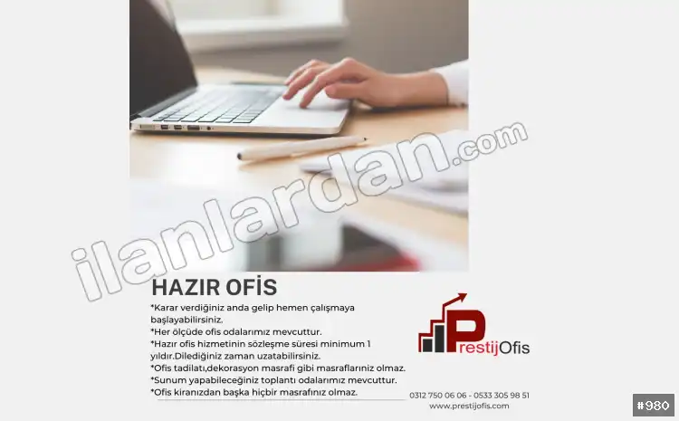 Hazır ofis Sanal ofis eofis paylaşımlı ofis ANKARA / ÇANKAYA / BÜYÜKESAT