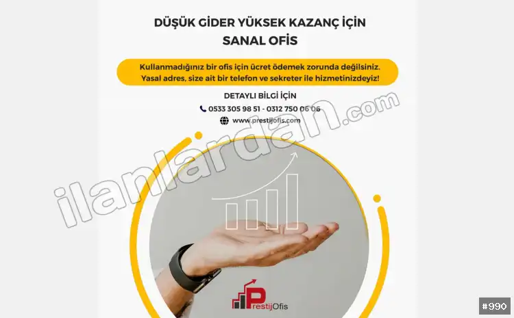 Hazır ofis Sanal ofis eofis paylaşımlı ofis ANKARA / ÇANKAYA / BÜYÜKESAT